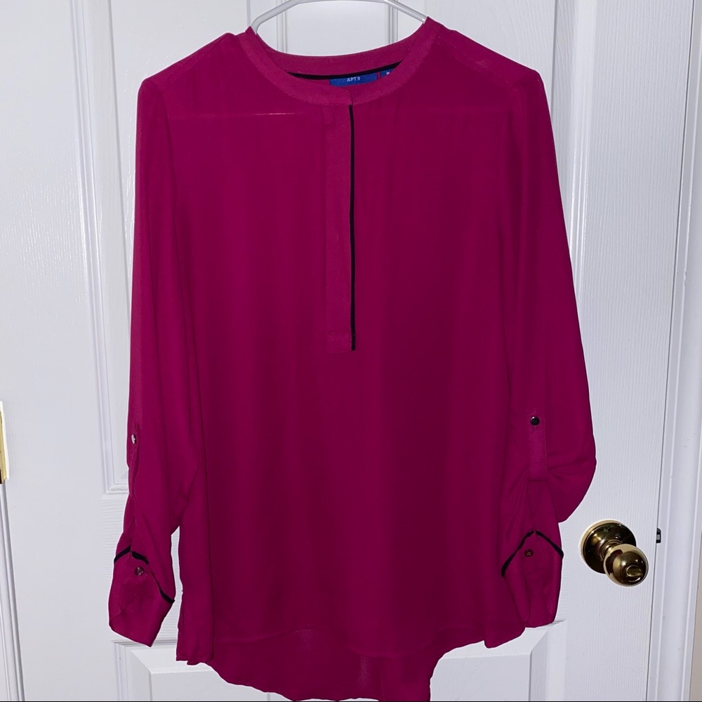 Apt. 9 Chiffon Shirt